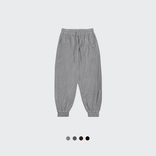 Pantalones de Chándal Holgados Retro Americano para Hombre - Otoño Casual