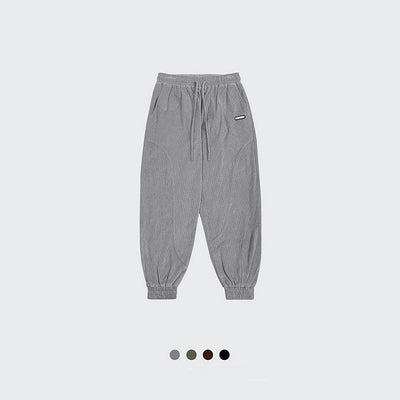 Pantalones de Chándal Holgados Retro Americano para Hombre - Otoño Casual