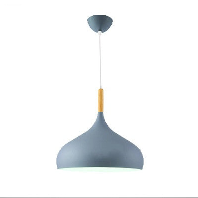Lámpara Colgante LED Macaron de Aluminio - Diseño Decorativo Moderno - Image 12