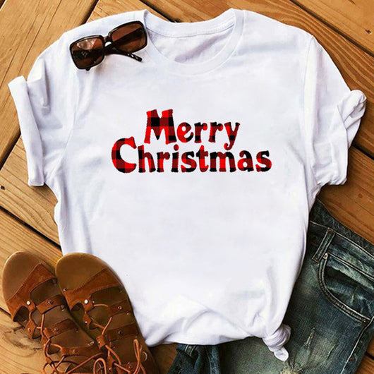 Playera Casual para Mujer con Estampado de Letras - Image 22