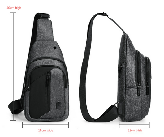 Bolsa Mensajero Casual para Hombre - Estilo Outdoor - Image 6