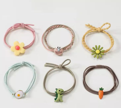 Bandas Elásticas para Cabello Infantil Estilo Coreano - Accesorios Cute Suave - Image 9