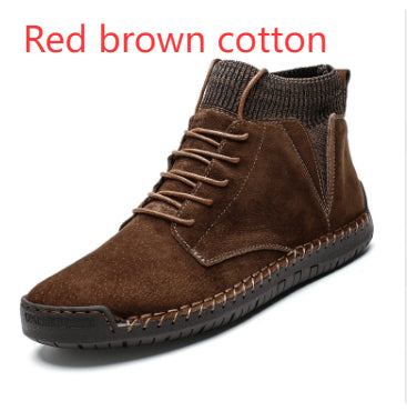 Zapatos Artesanales Talla 48 de Algodón para Hombre - Comodidad Oversized - Image 13