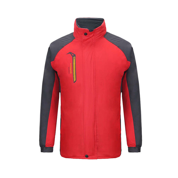 Chaqueta Impermeable Térmica Unisex con Forro Polar para Invierno