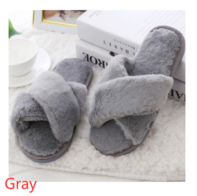 Pantuflas Invierno Mujer con Pelaje Sintético - Cómodas y Cálidas Tallas Grandes - Image 8