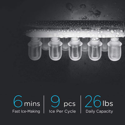 Máquina de Hielo Automática de Escritorio con Dispensador de Agua - Image 5