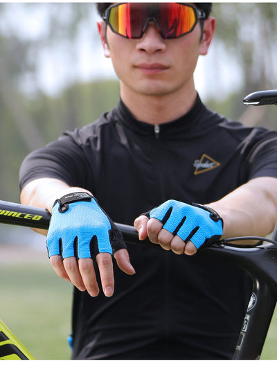 Guantes de Ciclismo Transpirables Antideslizantes de Medio Dedo - Image 13