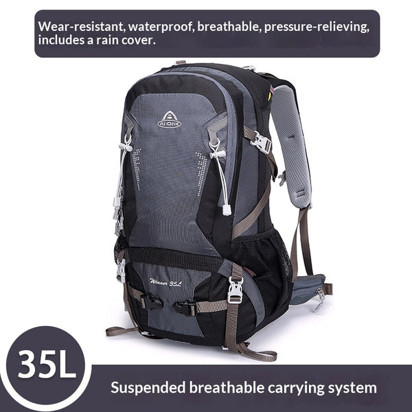 Mochila de Senderismo 35L Ultra Ligera - Tela Oxford Resistente Unisex - Image 7