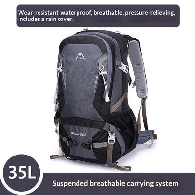 Mochila de Senderismo 35L Ultra Ligera - Tela Oxford Resistente Unisex - Image 7