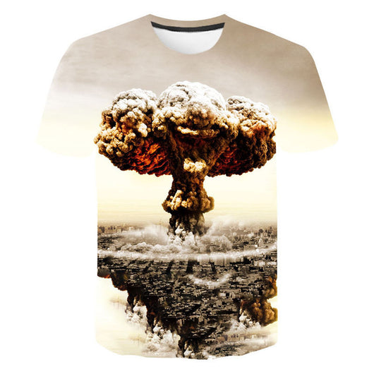 Camiseta Hawaiana Casual para Hombre con Estampado de Manga Corta - Image 9