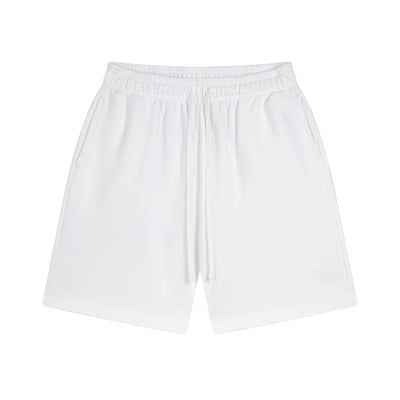 Shorts Deportivos de Algodón Puro Teñidos con Patrón Vintage Lavado - Image 7