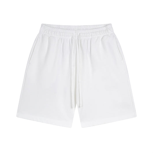 Shorts Deportivos de Algodón Puro Teñidos con Patrón Vintage Lavado - Image 7
