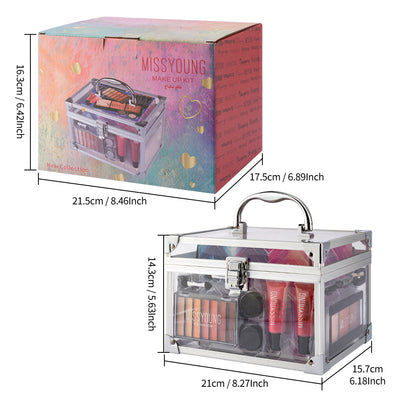 Kit Completo de Maquillaje Facial: Rubor, Sombra y Labial Estilo Europeo y Americano - Image 11