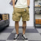 Pantalones Cortos Cargo Tácticos de Camuflaje con Múltiples Bolsillos