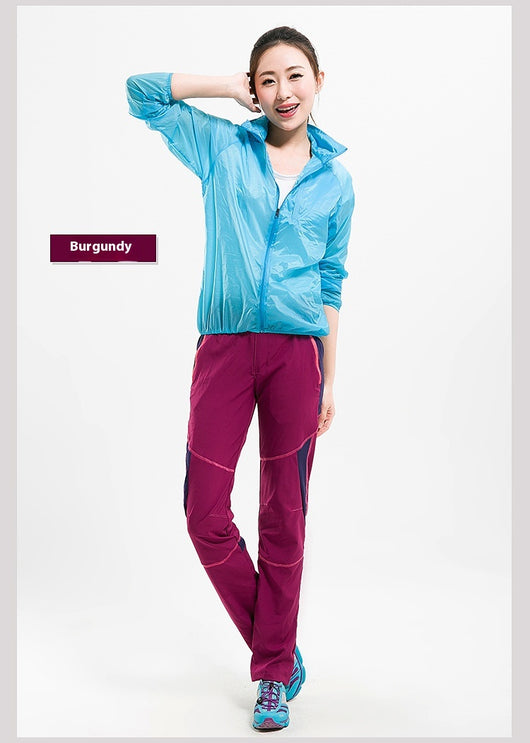Pantalones de Escalada Transpirables Impermeables Slim Fit - Image 24