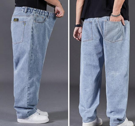 Jeans Rectos Holgados Tendencia Verano para Hombre - Image 13