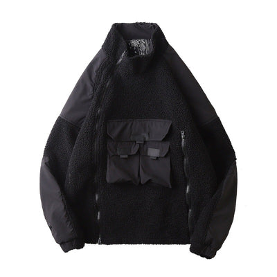 Chaqueta de Cuello Alto Reversible de Algodón - Image 14
