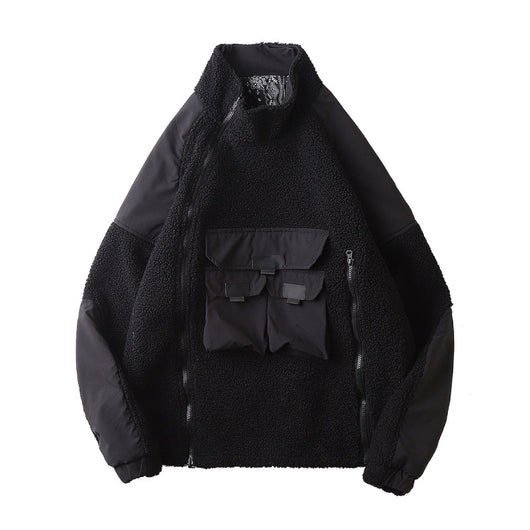 Chaqueta de Cuello Alto Reversible de Algodón - Image 14