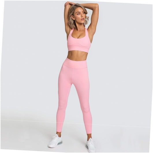 Conjunto Deportivo de Yoga en Colores Puros - Image 6