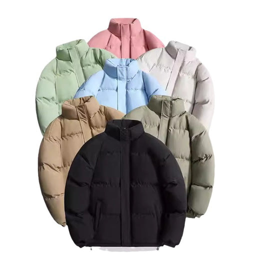 Chaqueta Acolchada Graphene para Parejas - Abrigo Cálido Oversized de Algodón