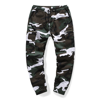 Pantalones Cargo Tácticos con Cierre y Camuflaje - Image 7