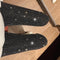 Leggings Ajustados Brillantes con Cristales Termoadhesivos