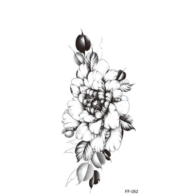 Tatuajes Temporales Floral Impermeables - Diseños Delicados y Duraderos - Image 20