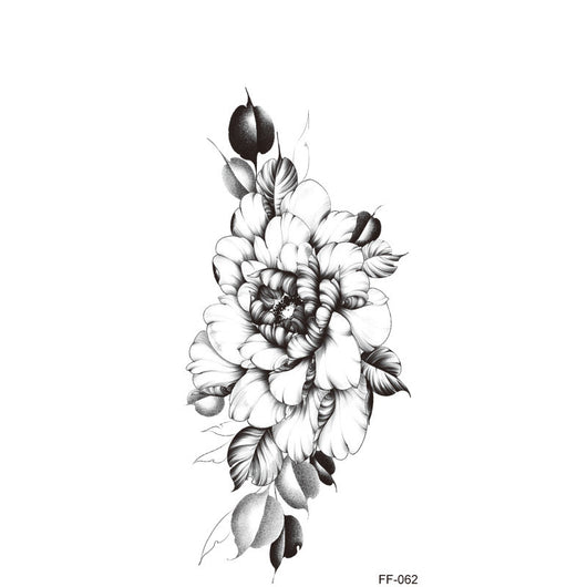 Tatuajes Temporales Floral Impermeables - Diseños Delicados y Duraderos - Image 20