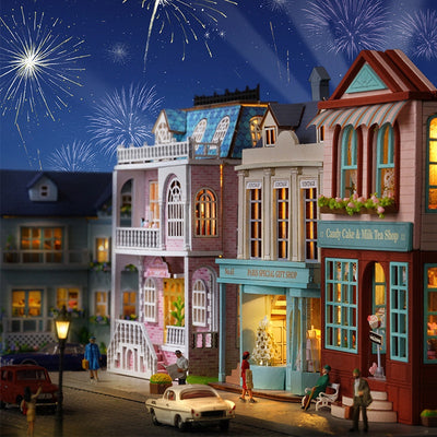 Miniatura de Casa Artesanal de Madera - Colección Adorable para Decorar - Image 4