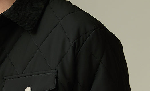 Abrigo Acolchado para Hombre con Cuello Solapa - Chaqueta Térmica - Image 9