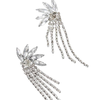 Aretes Largos Superpuestos en Capas con Borlas - Image 5