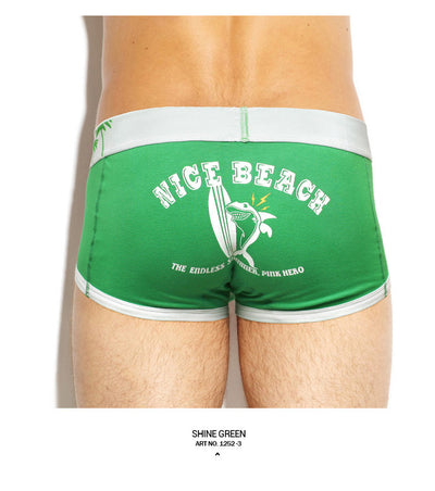 Bóxer Plano Hombre Estampado Playa Verano - Serie Holiday Cartoon - Image 16