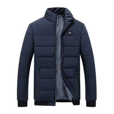 Chaqueta Acolchada de Algodón con Forro Polar para Hombre - Image 6
