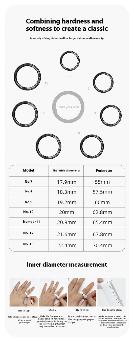 Anillo Inteligente R08 - Monitoreo de Oxígeno, Sueño y Salud - Image 18