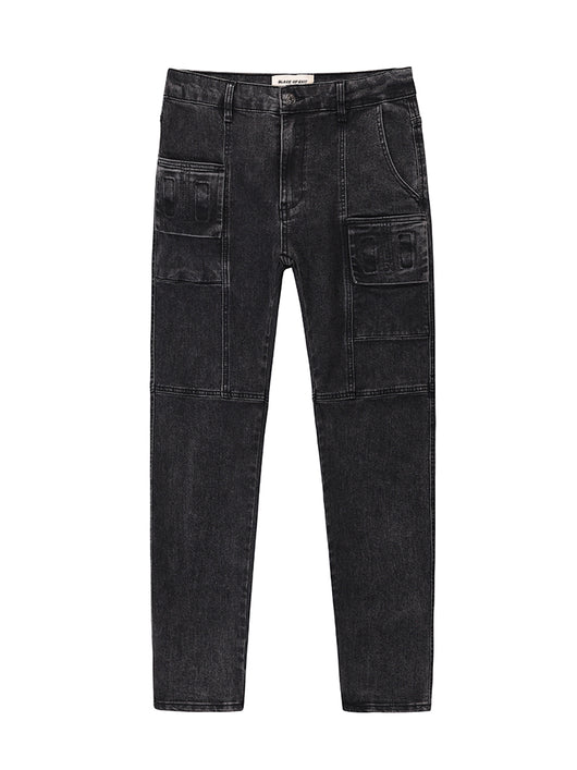 Jeans Slim Fit Stretch con Costuras 3D para Hombre - Image 11