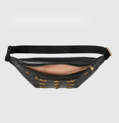 Riñonera de Cuero con Detalles Metalizados - Image 12