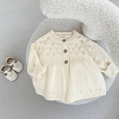 Cardigan Tejido Calado para Bebé y Niños - Image 17