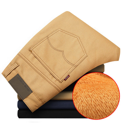 Pantalones de Invierno para Hombre con Forro Polar Grueso - Image 4