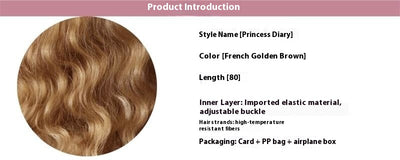 Peluca Lolita Rizos Suaves Estilo Francés - Cabello Largo Esponjoso - Image 9