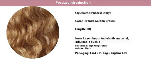 Peluca Lolita Rizos Suaves Estilo Francés - Cabello Largo Esponjoso - Image 9