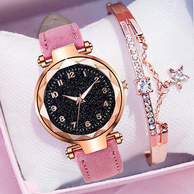 Reloj Casual de Estudiante con Diseño Cielo Estrellado - Image 25