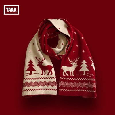 Bufanda Mujer Otoño Invierno Versión Coreana Lana Tejida Color Sólido