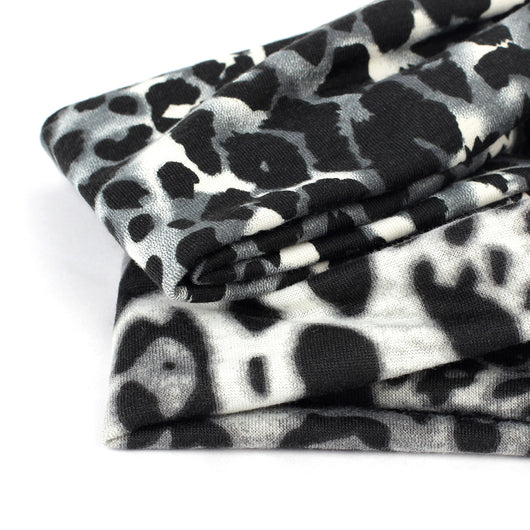 Diadema Estampado Leopardo con Cierre Cruzado y Ala Ancha - Image 13