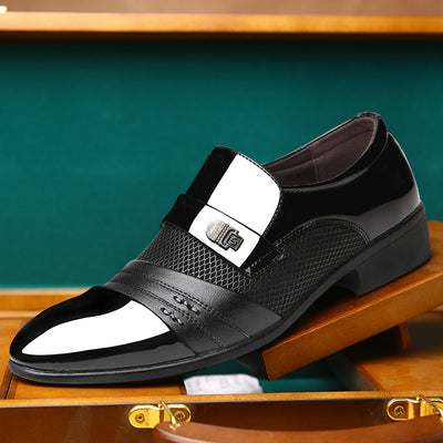Zapatos de Cuero Transpirables para Hombre - Elegancia Casual y Formal