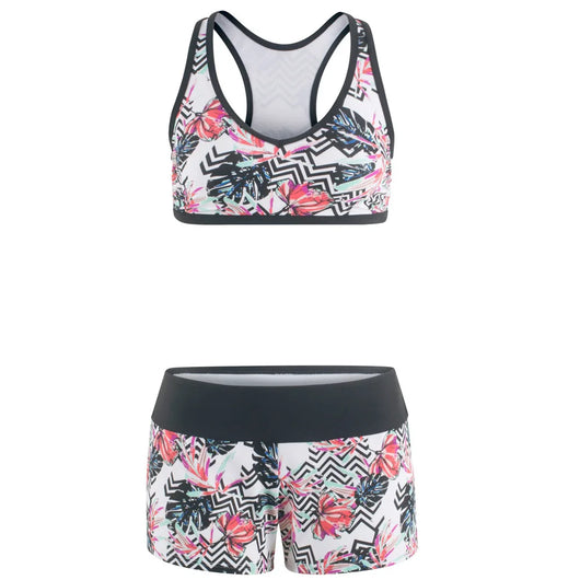 Traje de Baño Gini Estampado Hojas - Image 8
