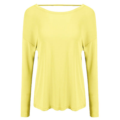 Blusa Yoga Manga Larga para Mujer - Primavera - Image 3