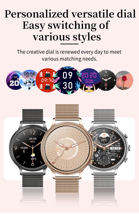Reloj Deportivo Inteligente para Mujer - Elegante y Versátil - Image 37