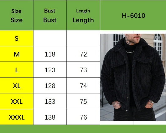 Chaqueta Casual para Hombre con Forro Cómodo - Diseño Europeo - Image 7