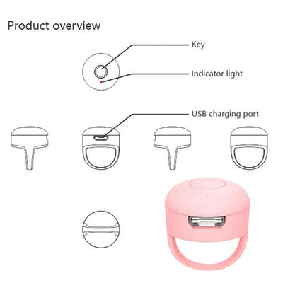 Anillo Control Remoto Bluetooth para Pasar Páginas - Dispositivo Lazy Man - Image 11