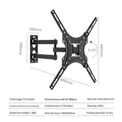 Soporte Universal de Pared para Televisores 32 a 55 Pulgadas - Image 5